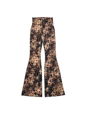 Chrome Hearts Cemetery Cross Mesh Lace Flare Long Pants XS